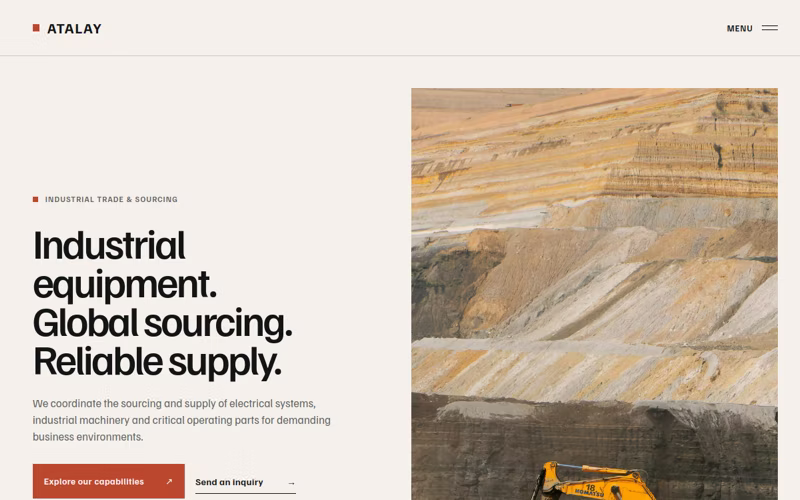 Atalay LLC homepage preview