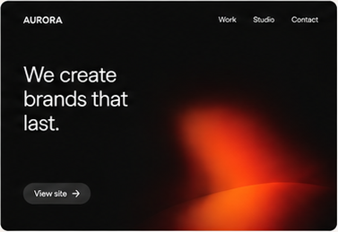 Sample homepage preview for test1.com