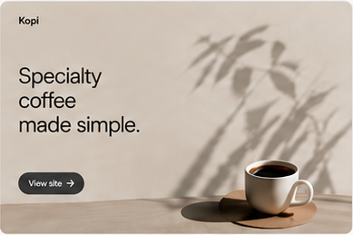 Sample homepage preview for test3.com