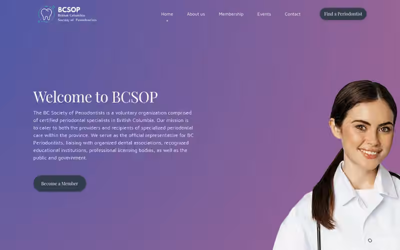 BC School of Performing Arts homepage preview